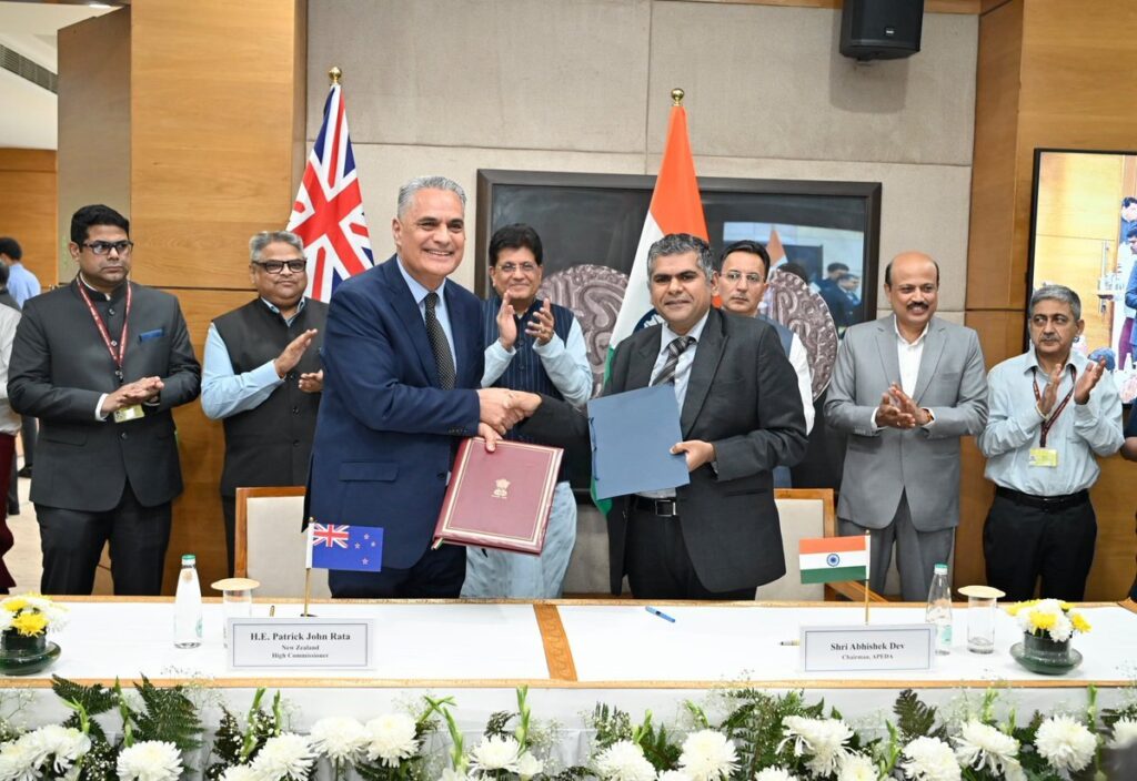 India New Zealand Free Trade Agreement